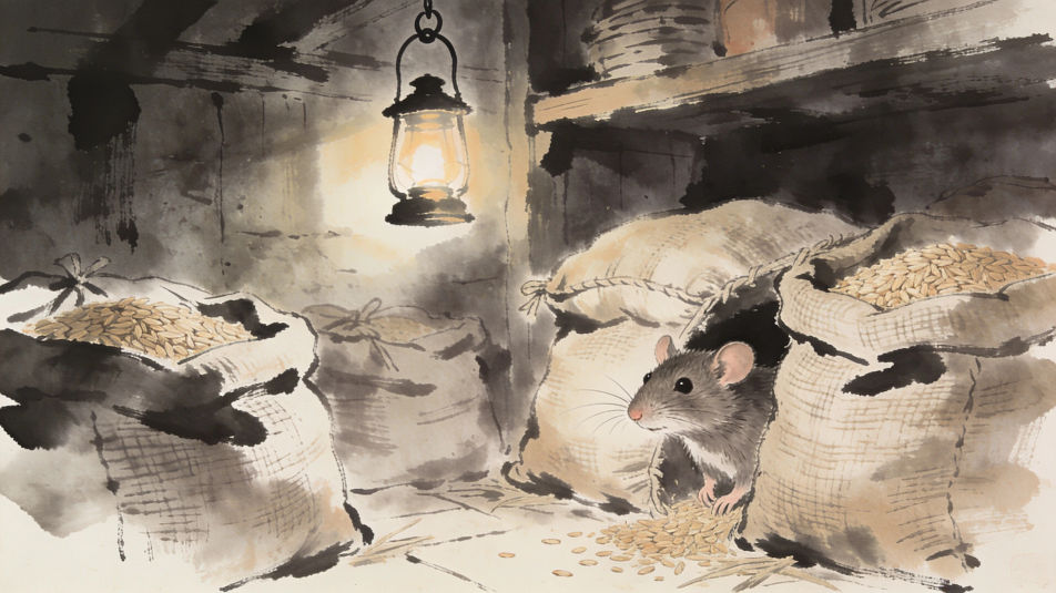 Rat and grain sacks