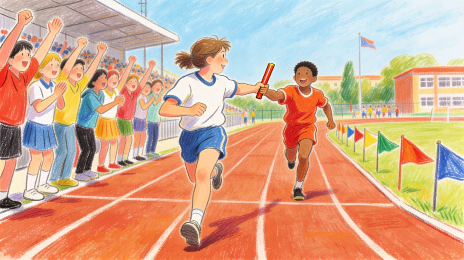 Sports day together