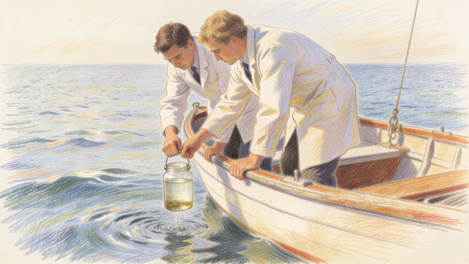 Marine research boat
