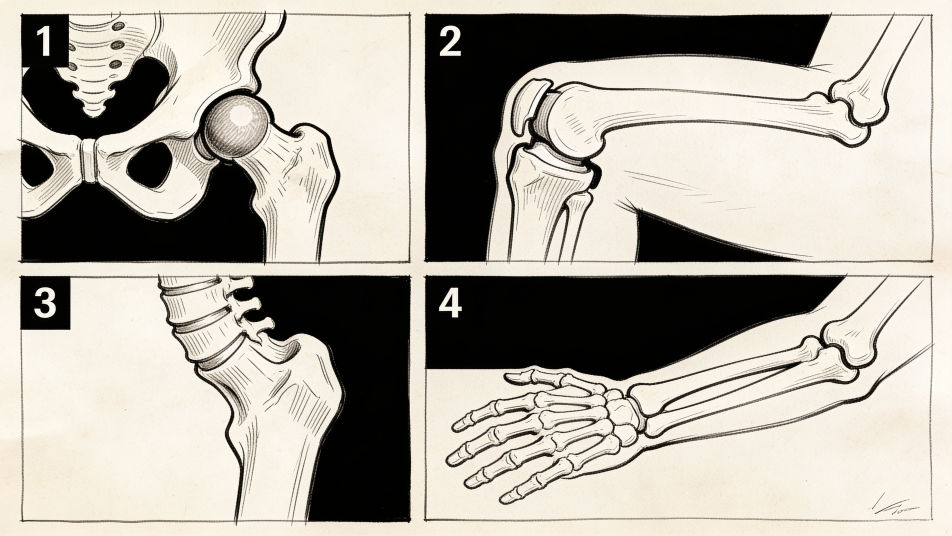 Joint types diagram