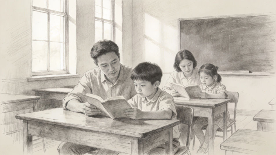 Schoolroom after emancipation