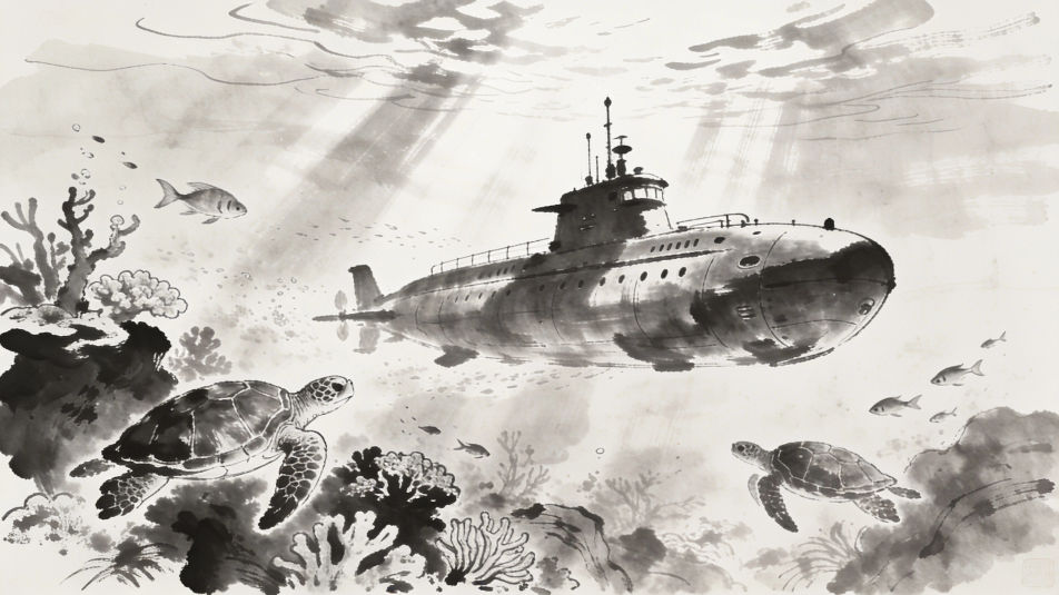 Past the reef