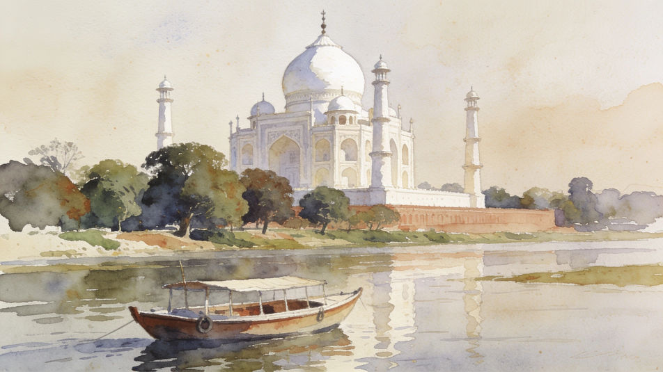 Across the river