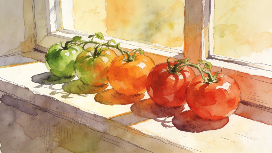 Ripening on the sill