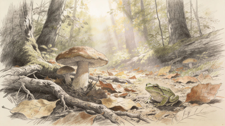Forest floor detail