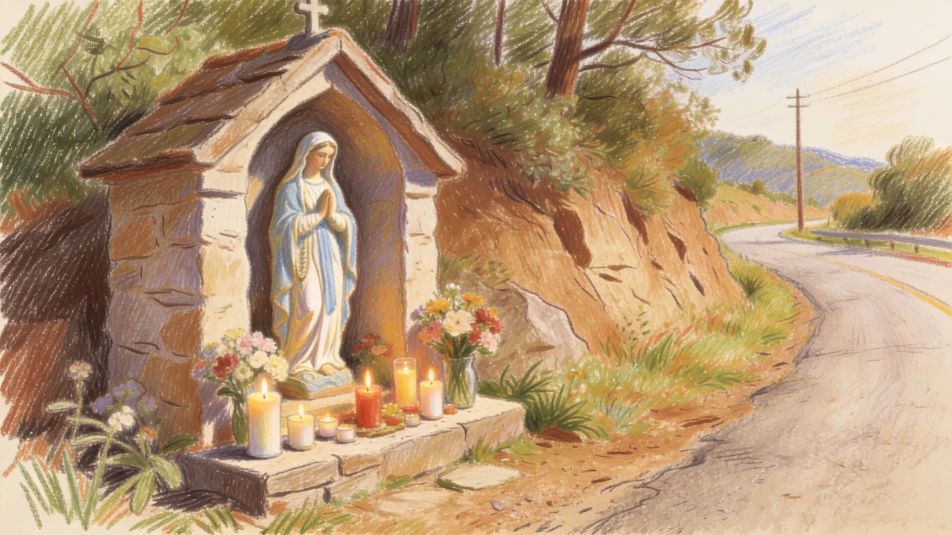 Roadside shrine