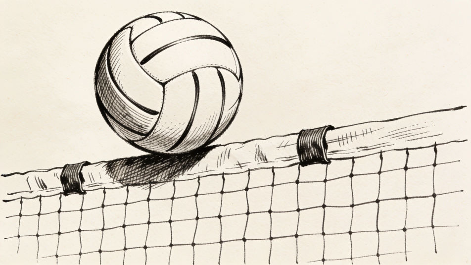 Ball over the net tape