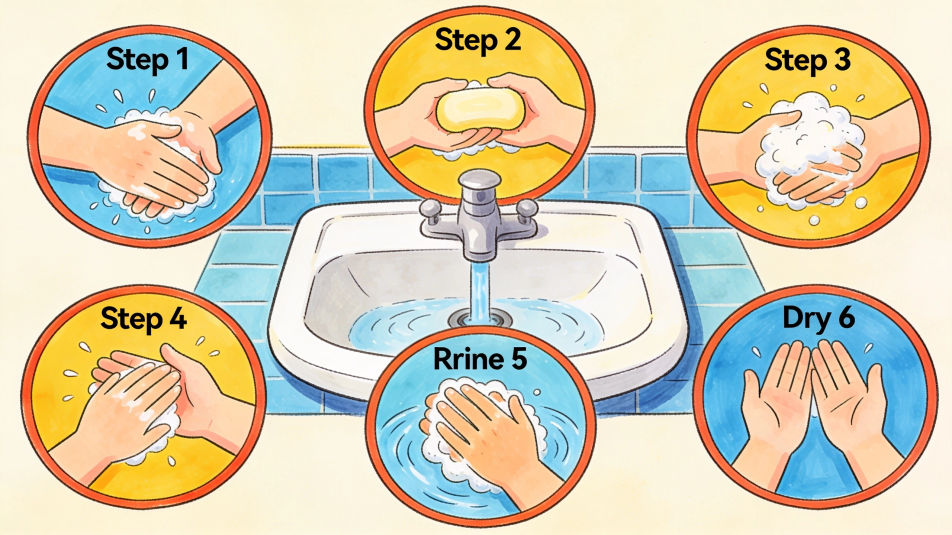 Classroom hygiene poster