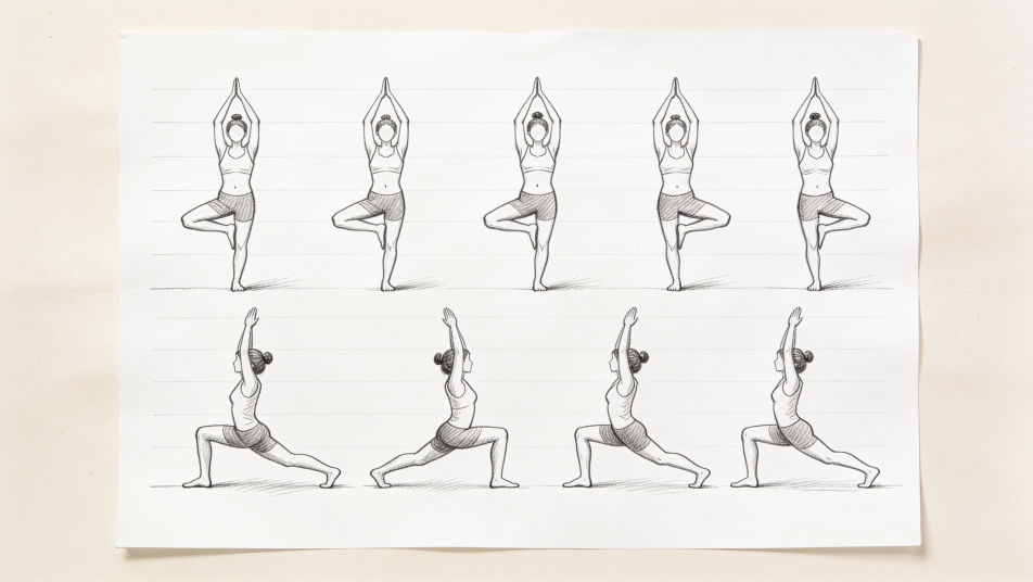 Sun salutation sequence