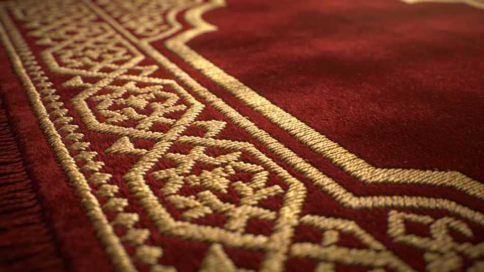 Prayer mat detail