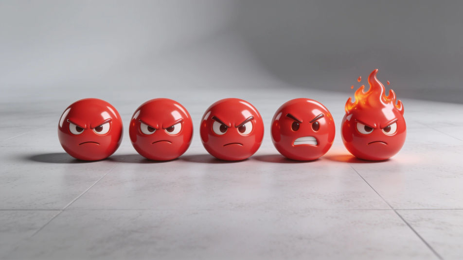 Anger level lineup