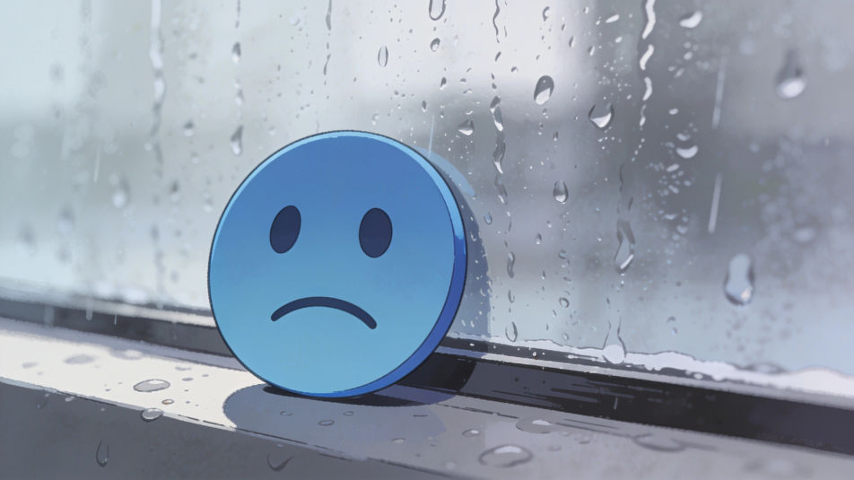 Rainy window reaction