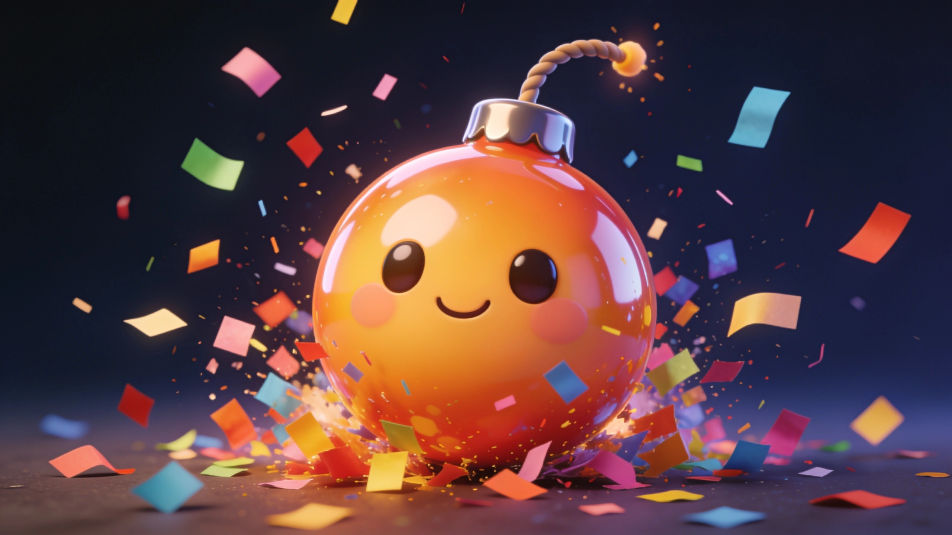 Confetti blast hero