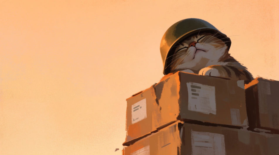 Asleep on guard duty