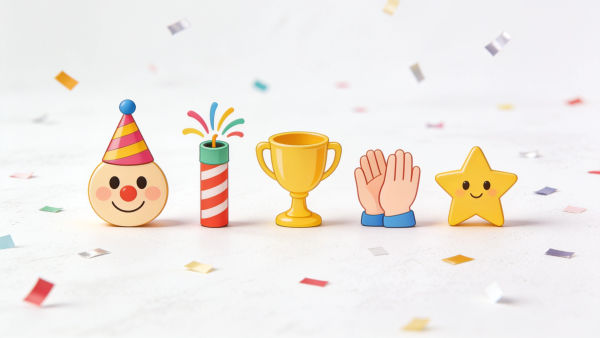 Congratulations emoji maker