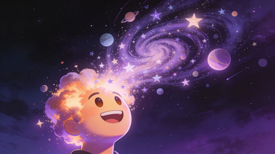 Cosmic reaction hero