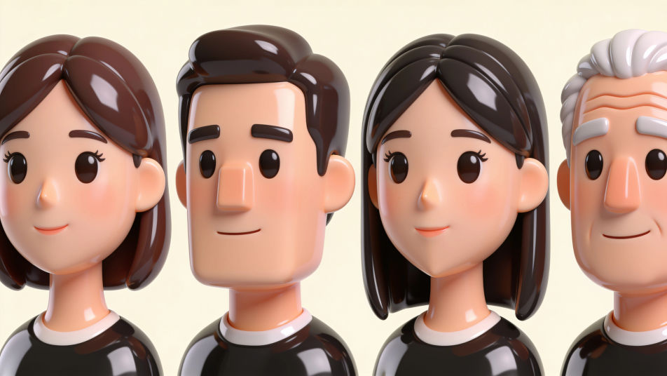Family emoji set