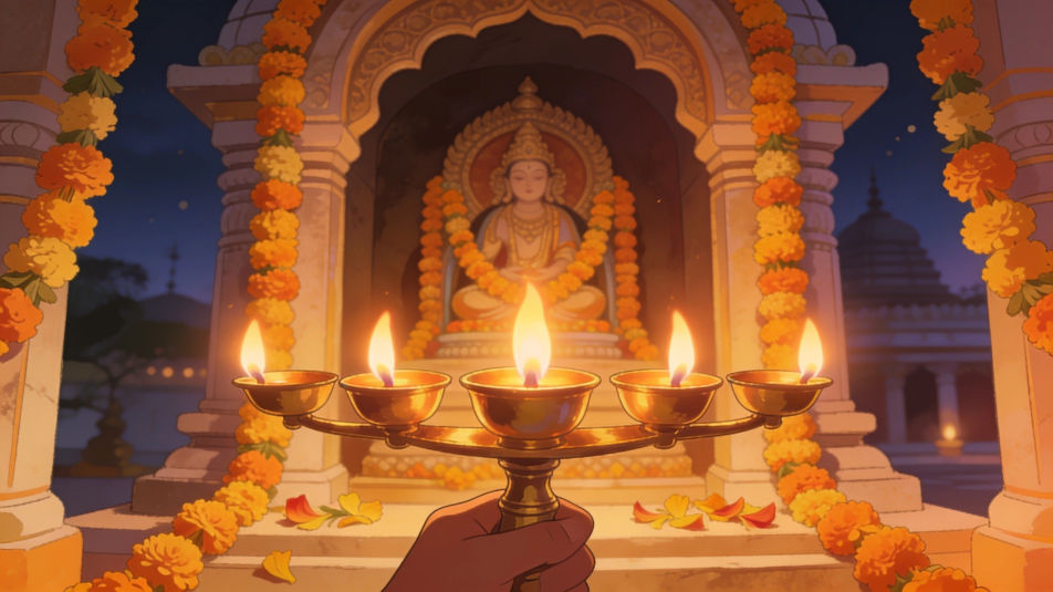 Aarti flame