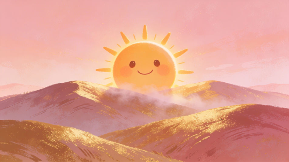 Sunrise horizon hero
