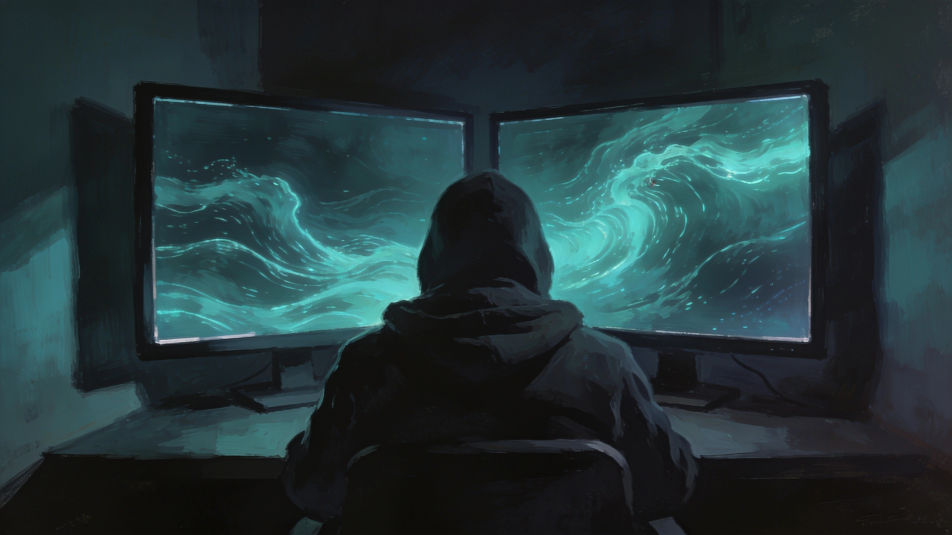 Twin monitors