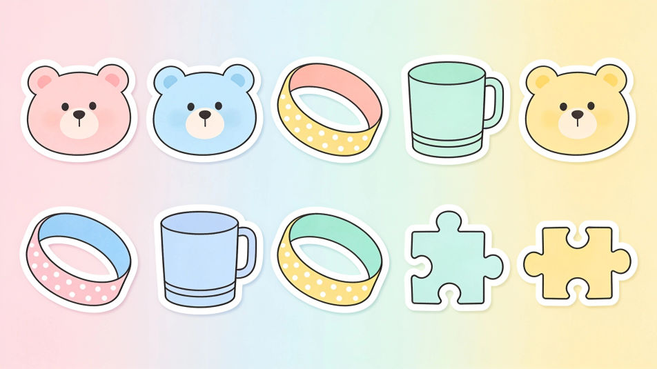 Friendship sticker sheet