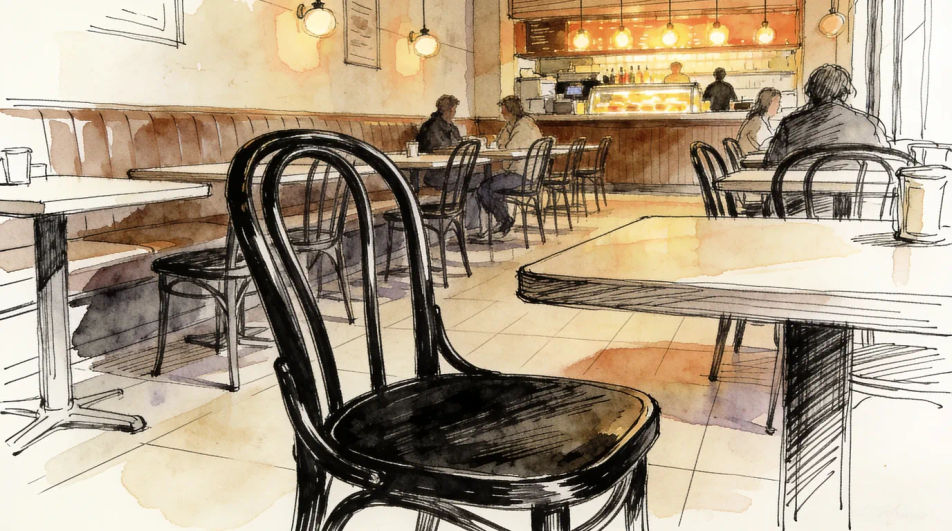 Cafe interior study