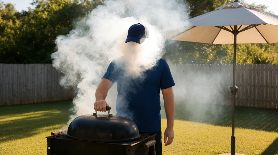 Cookout smoke cloud