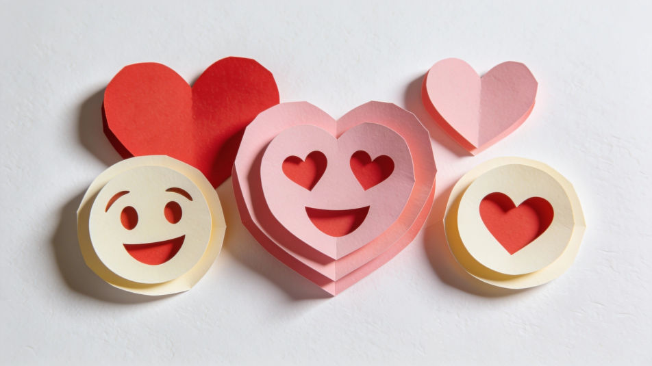 Paper cut love set