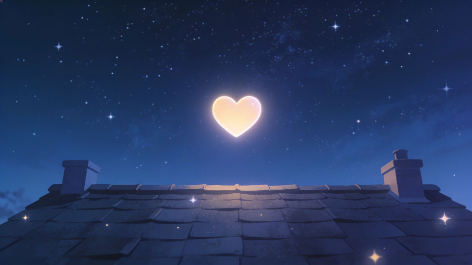 Night sky wish