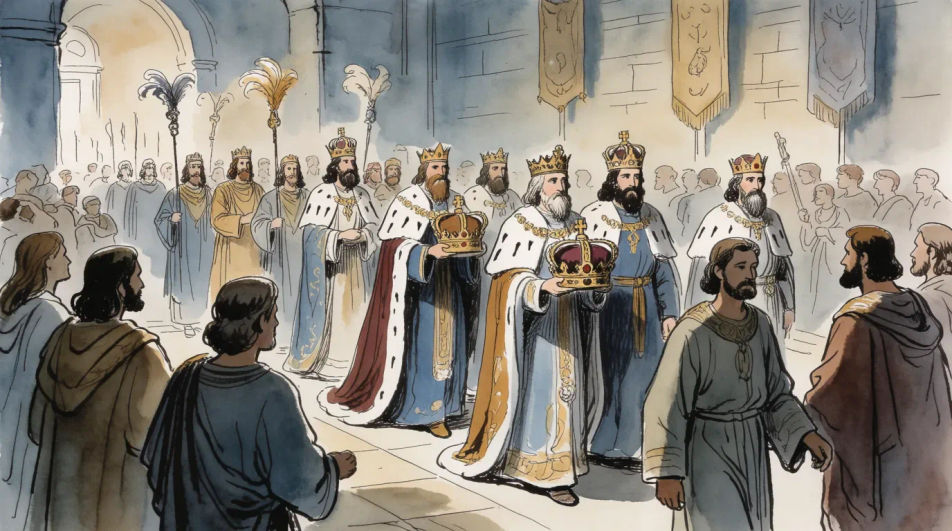 Coronation procession