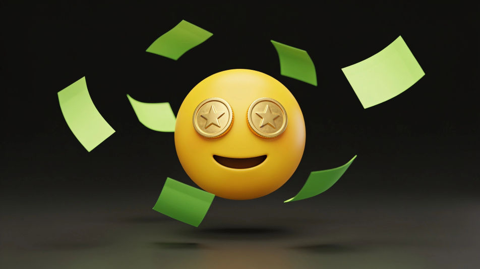 Raining bills hero