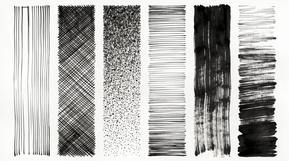 Hatching texture study
