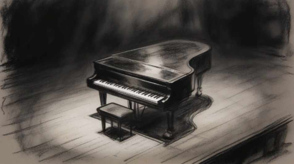 The recital stage