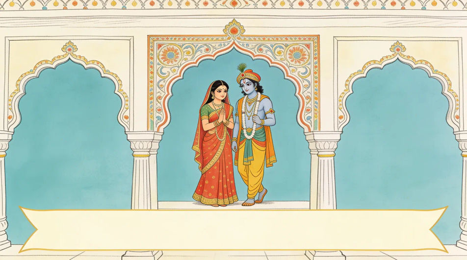 Radha Krishna images drawing for a festival poster