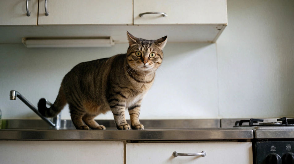 Caught on the counter