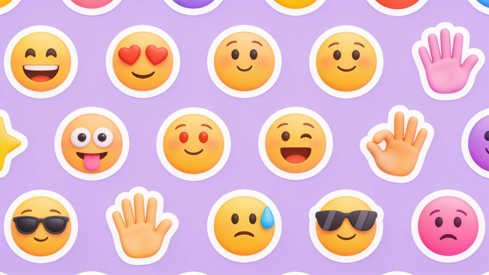 Reaction sticker sheet