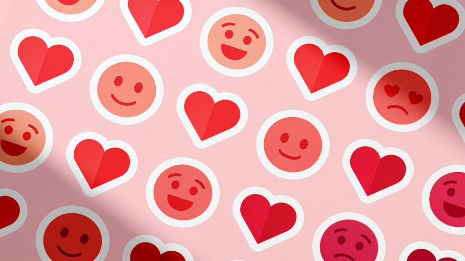 Red sticker sheet