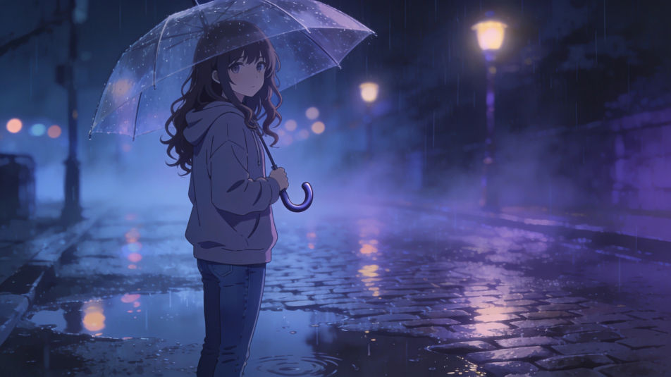 Umbrella alone