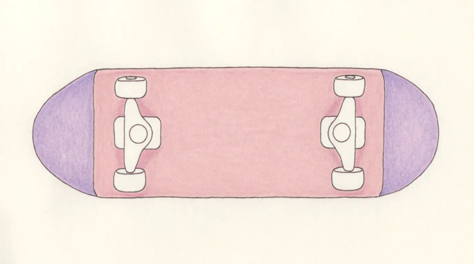 Deck graphic laid flat