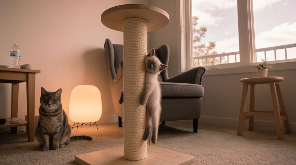 Asleep mid-climb