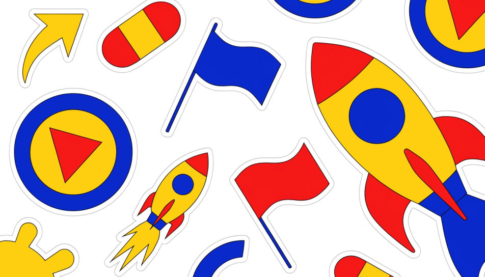 Start emoji sticker sheet