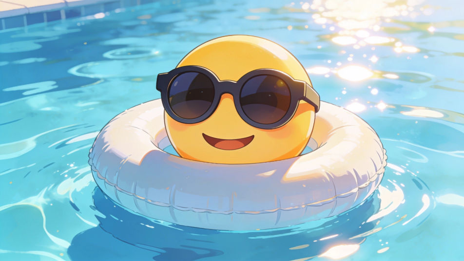 Poolside hero