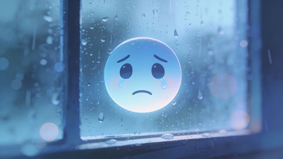 Rainy window mood