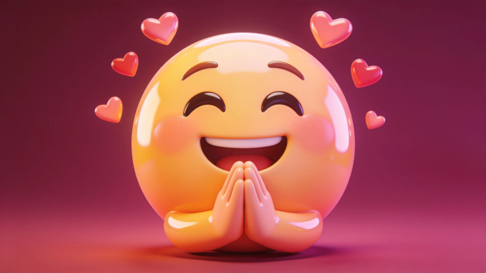 Floating hearts hero
