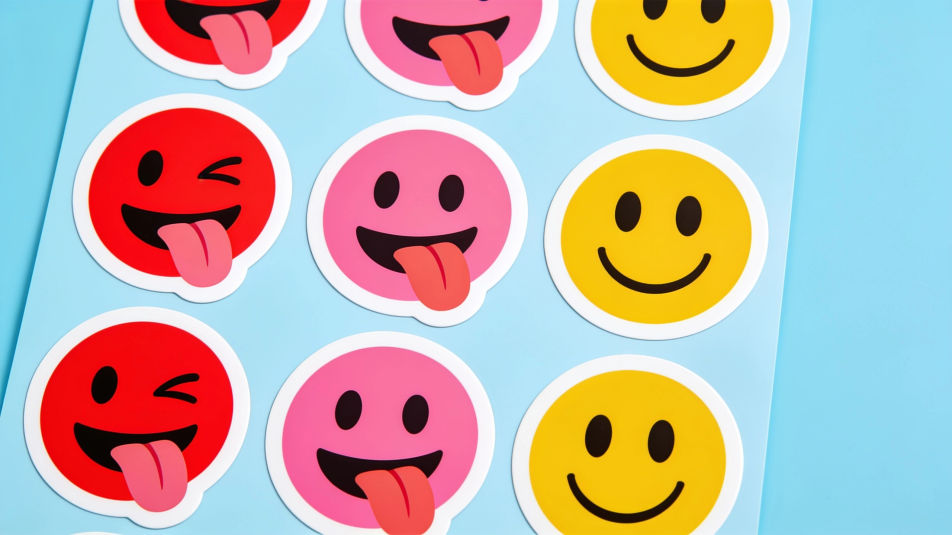 Cheeky sticker sheet