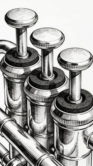Trumpet Drawing | Morphic