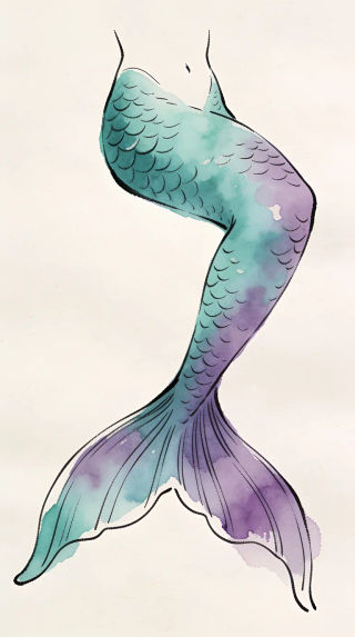 Mermaid Drawing | Morphic