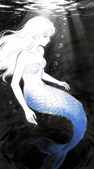 Mermaid Drawing | Morphic