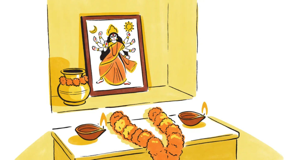 Home shrine corner