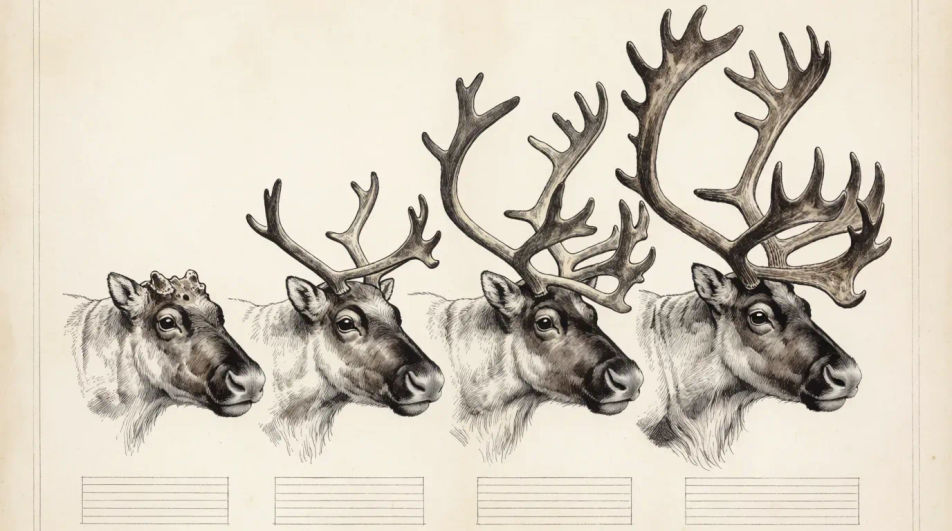 Antler growth study sheet